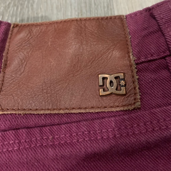 DC Burgundy Jeans - Picture 3 of 4